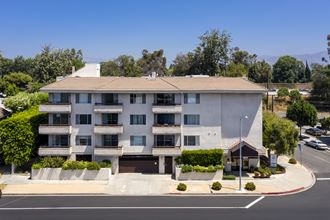 Apartments in Toluca Lake Exterior Hightened View of Apartment Community from Across the Street