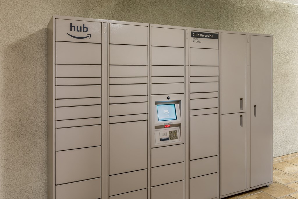 Apartments in Valley Village, CA - Indoor Amazon Package Pick Up Hub