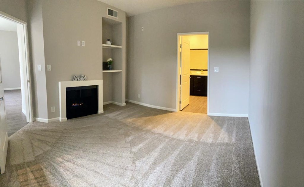 Apartments in Hollywood, CA - The Summit Livingroom with fireplace