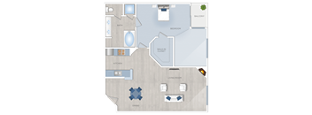 one-bedroom apartments in Hollywood, CA