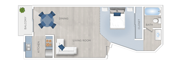 studio apartments in Hollywood, CA Summit