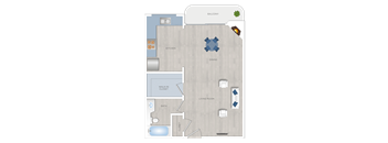 Toluca Terrace Studio apartment in Burbank, California