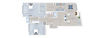 Toluca Place 2 bedroom apartment in Los Angeles, CA