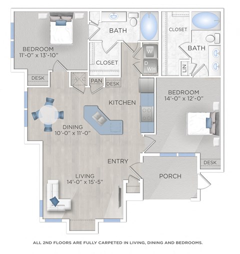 2500 Millbend Drive The 1-3 Beds Apartment for Rent - Photo Gallery 35