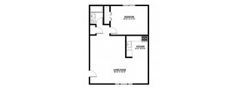 1 bed 2 bath at Willow Gardens Apartments, Teaneck, NJ