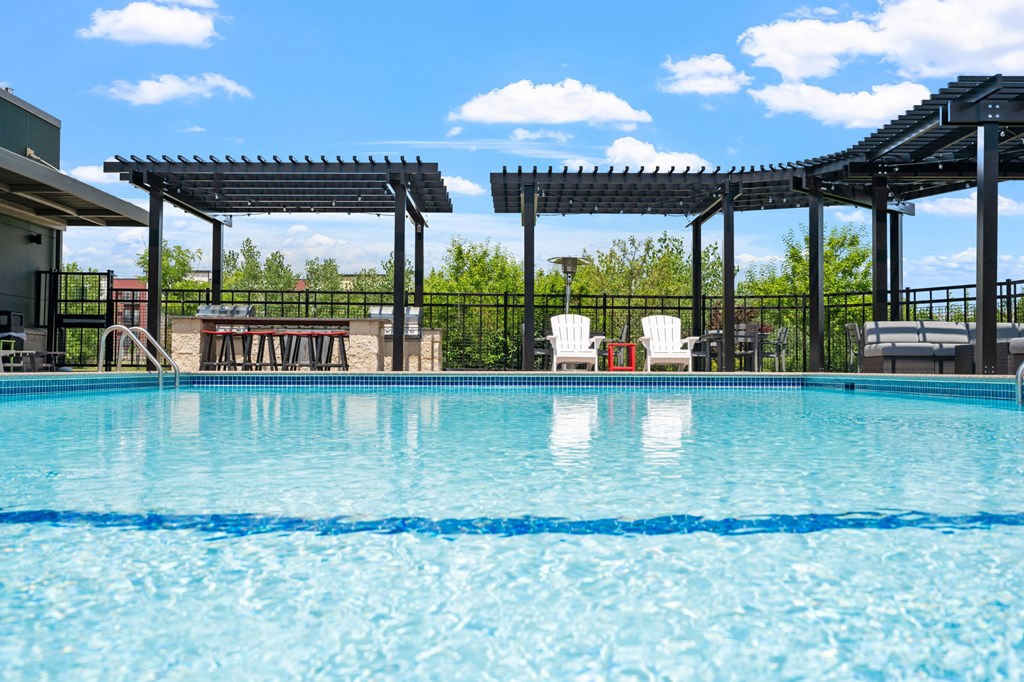 take a dip in our resort style swimming pool at TRIO @ Southbridge apartments
