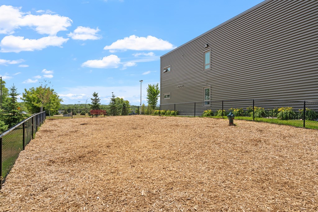 dog run at TRIO @ Southbridge apartments