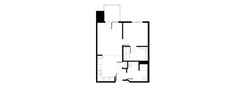One Bedroom Floorplan Layout at Balsam I Apartments in Dayton, MN