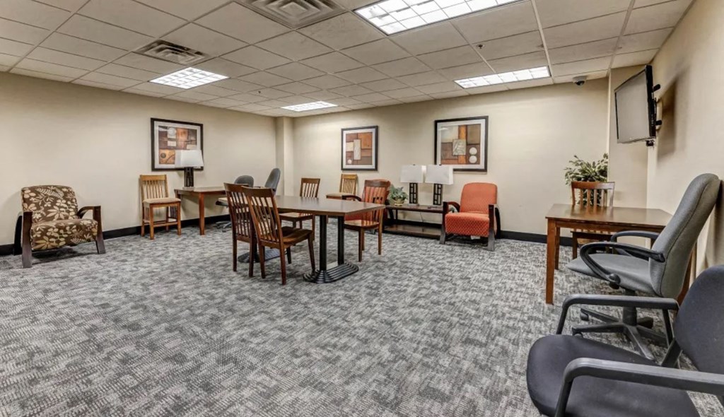 community room at the historic minnesota building
