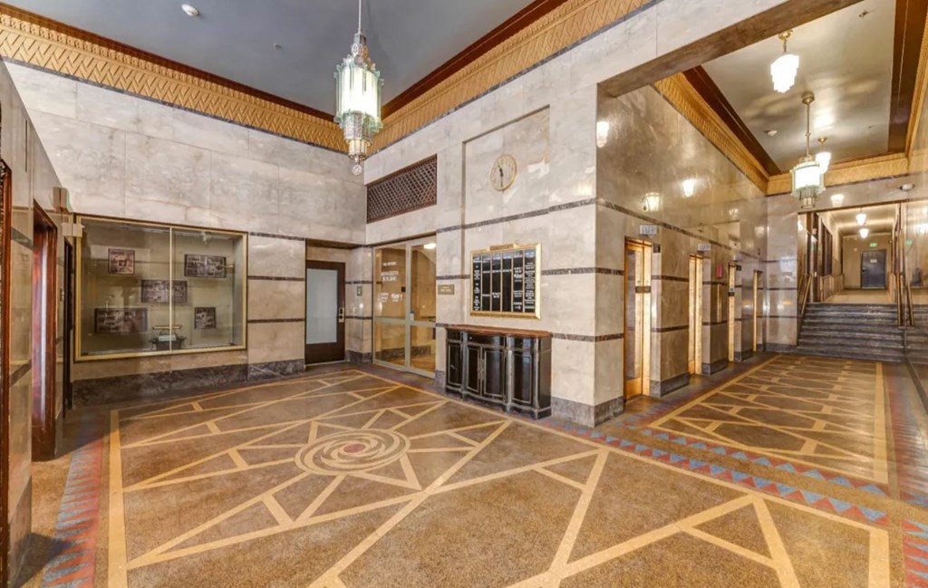 lobby at the historic minnesota building