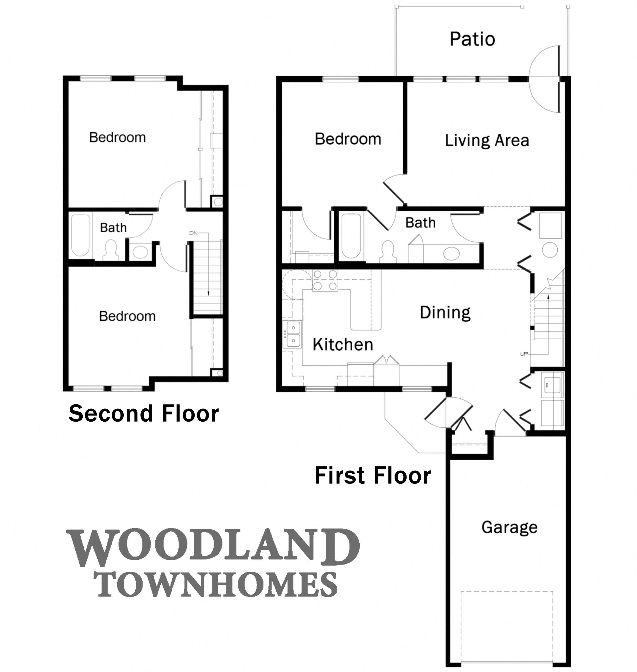 Unit A1 - Woodland Townhomes