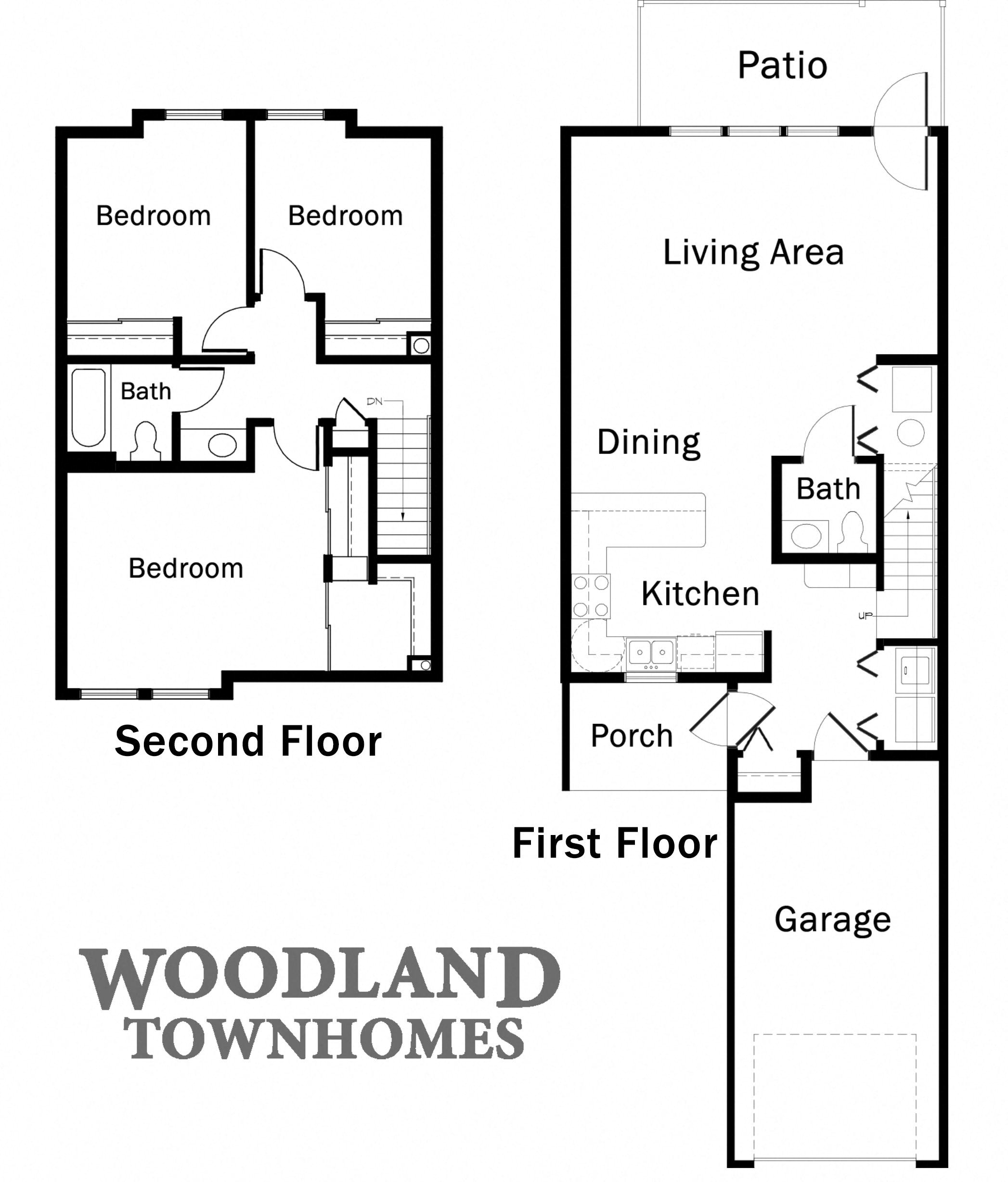 Unit B - Woodland Townhomes