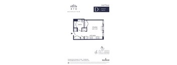 Unit 2D - Studio. 496 Sq. Ft at 470 Manhattan, New York