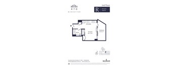 Unit 2R - Studio. 497 Sq. Ft at 470 Manhattan, New York, 11222