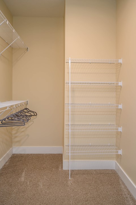 Walk-In Closet at Hathaway Meadows in Farmington, NY