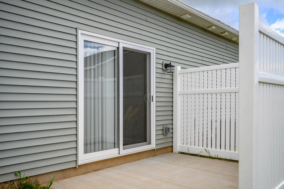 Backyard at Hathaway Meadows, Farmington, NY