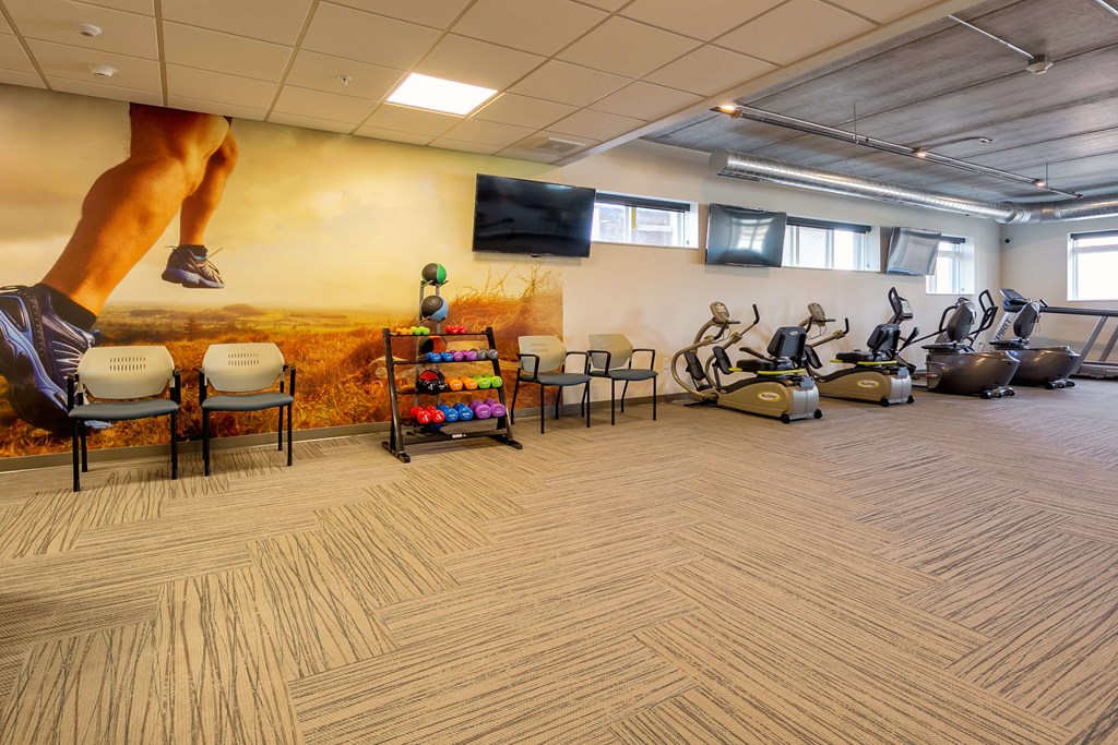 The HighLine - 55+ apartment community in Fitchburg, WI, with great amenities, floorplans & a warm community. Managed by Wisconsin Management Company.