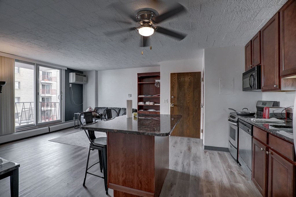 Surf and Surfside apartments and townhomes in Downtown Madison, WI. Fully Furnished, studio, one bedroom, 2 bedroom. Lake views. Managed by Wisconsin Management Company