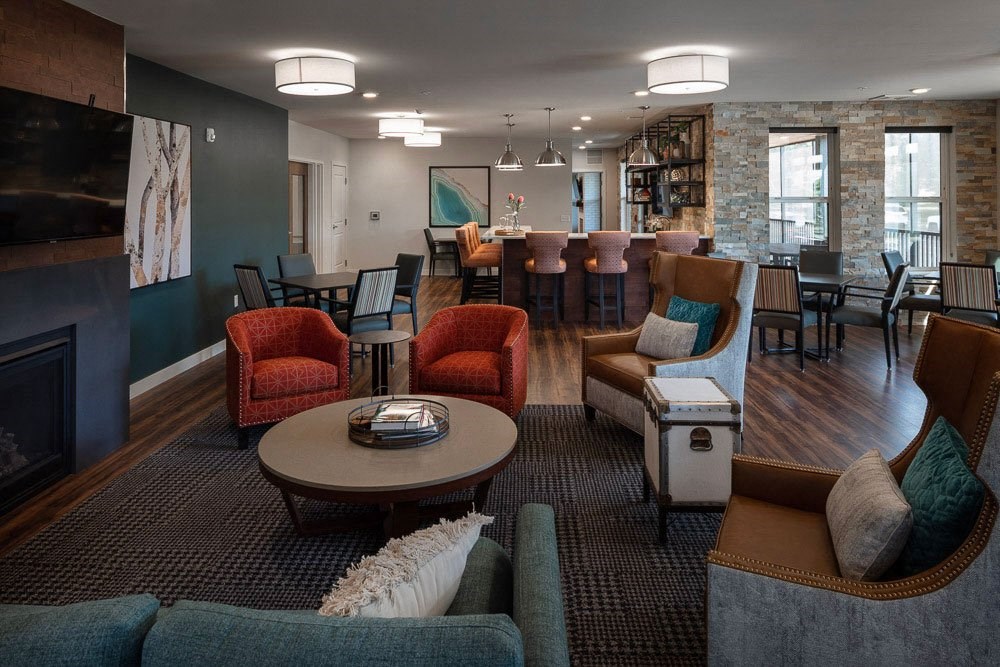 The HighLine - 55+ apartment community in Fitchburg, WI, with great amenities, floorplans & a warm community. Managed by Wisconsin Management Company.