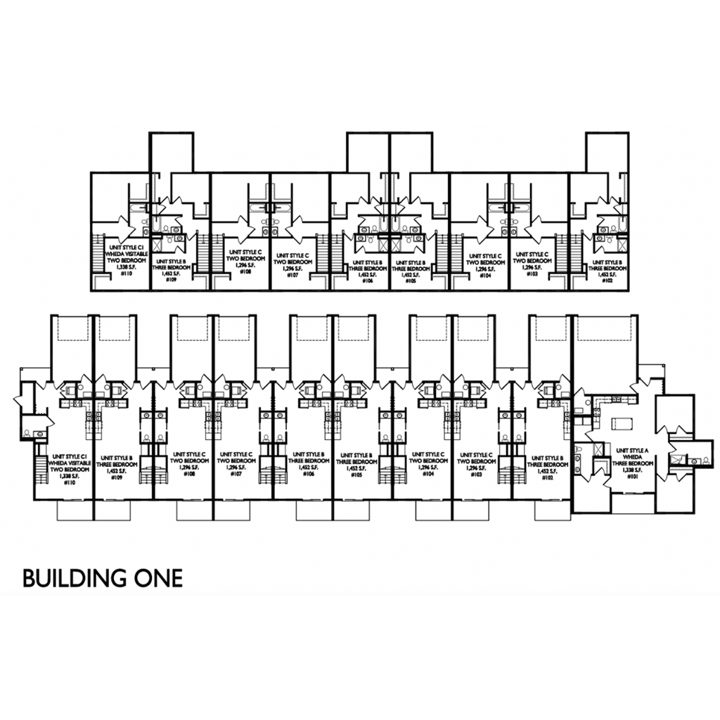 a typical floor plan of a building one