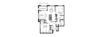 Two Bedroom - One Bathroom