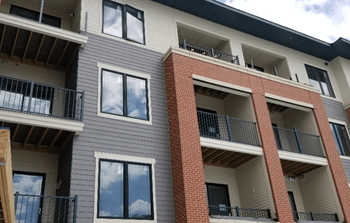 The Madisonian, Senior Housing in Madison WI. Affordable one bedroom apartments, two bedroom apartments and three bedroom townhomes. New building. No smoking. Managed by Wisconsin Management Company, 1829 Aberg Ave - Photo Gallery 2