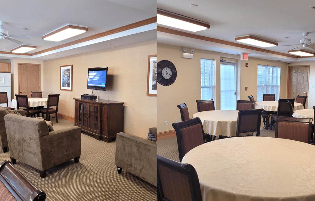 St James Senior Estates, Senior Housing in Crete IL. Affordable one bedroom apartments and two bedroom apartments. Smoke free. Managed by Wisconsin Management Company