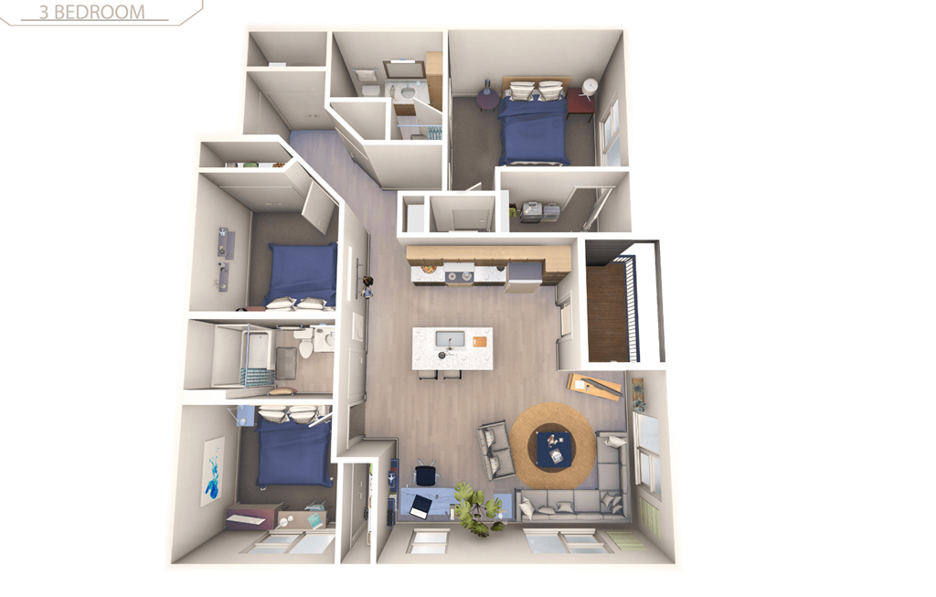 a 2100 sq ft floor plan  1 bedroom  1190 sq ft
