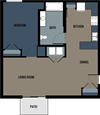 One Bedroom One Bath