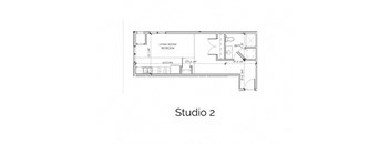 a floor plan of a small apartment