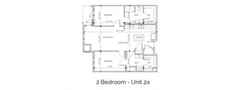 a floor plan of a house