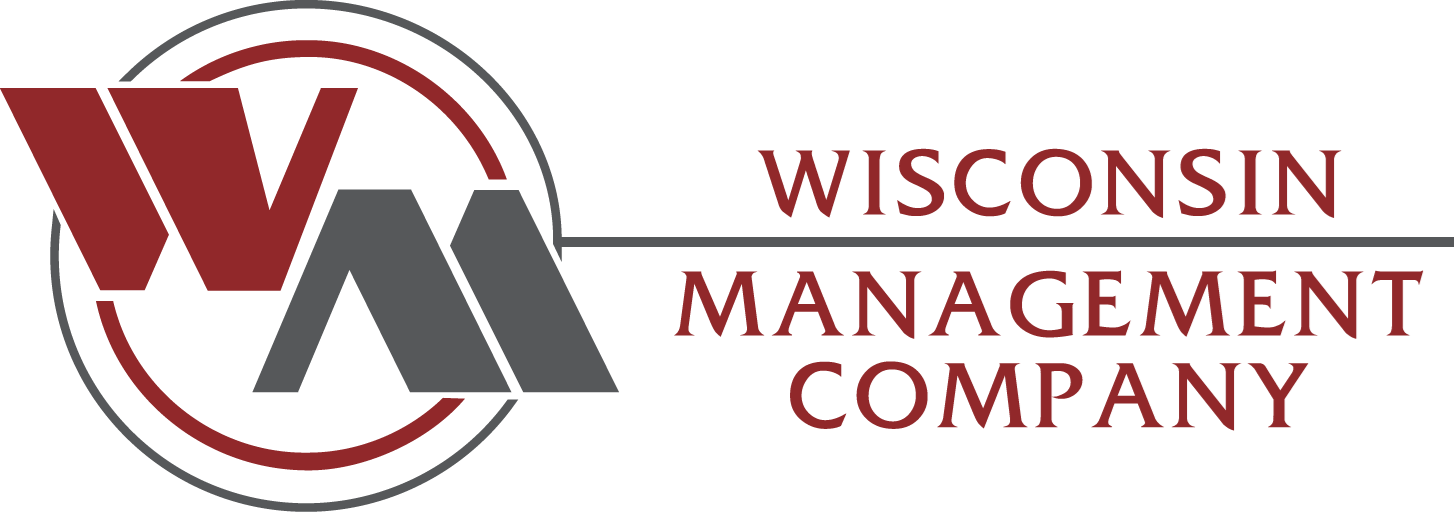 The image is a logo of the Wisconsin Management Company.