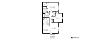 the residence at the domain floor plan