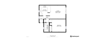 bedroom floor plan | luxury apartments in brooklyn | the mille brookhaven apartment