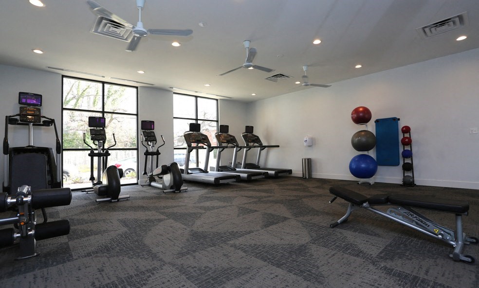 The Gallery Midtown Apartments in Richmond, VA Fitness Center cardio area Fitness Center cardio area at The Gallery Midtown Apartments in Richmond, VA