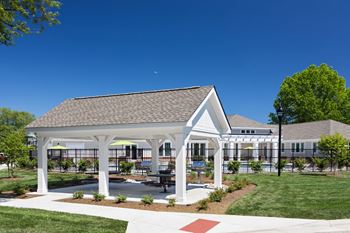BBQ Grills with Covered Picnic Pavilion