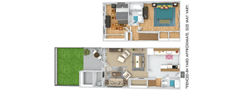 Oxford Townhome with Yard Upgraded