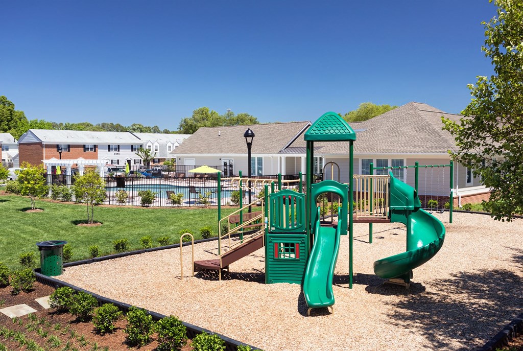 our apartments have a playground for your kids to play