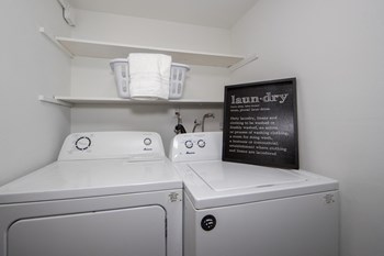 Laundry at Hampstead Heath Luxury Homes in Hampton VA - Photo Gallery 13