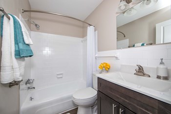 Renovated bathroom in Hampstead Heath Luxury Homes in Hampton VA - Photo Gallery 11