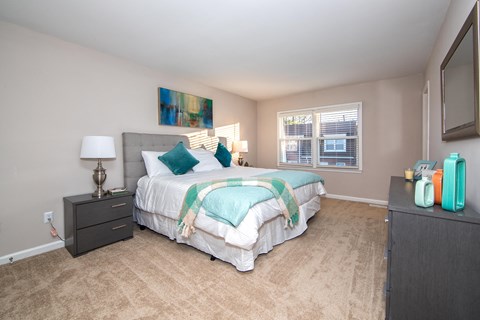 Bedroom in Hampstead Heath Luxury Homes in Hampton VA