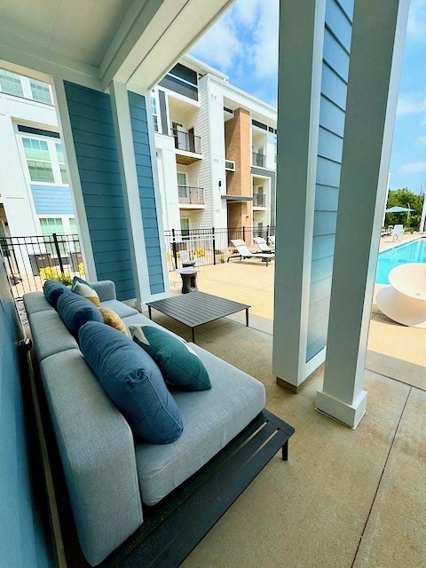 Medley Pool Cabana View