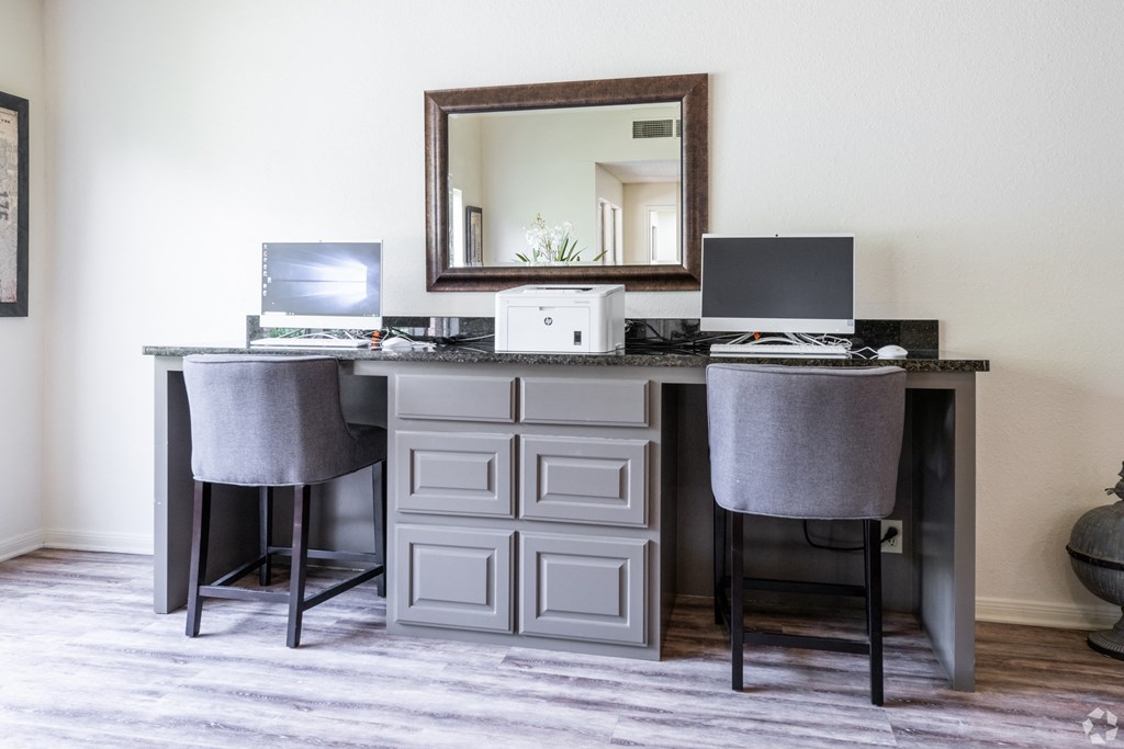 Work Desk at Summit Ridge Apartments, Texas