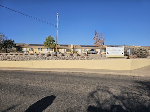 A building with a sign that says "Office of the Treasurer".