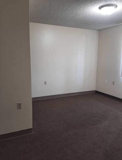 Bedroom in Eagle Cap Cottonwood Apartments in Joseph, Oregon