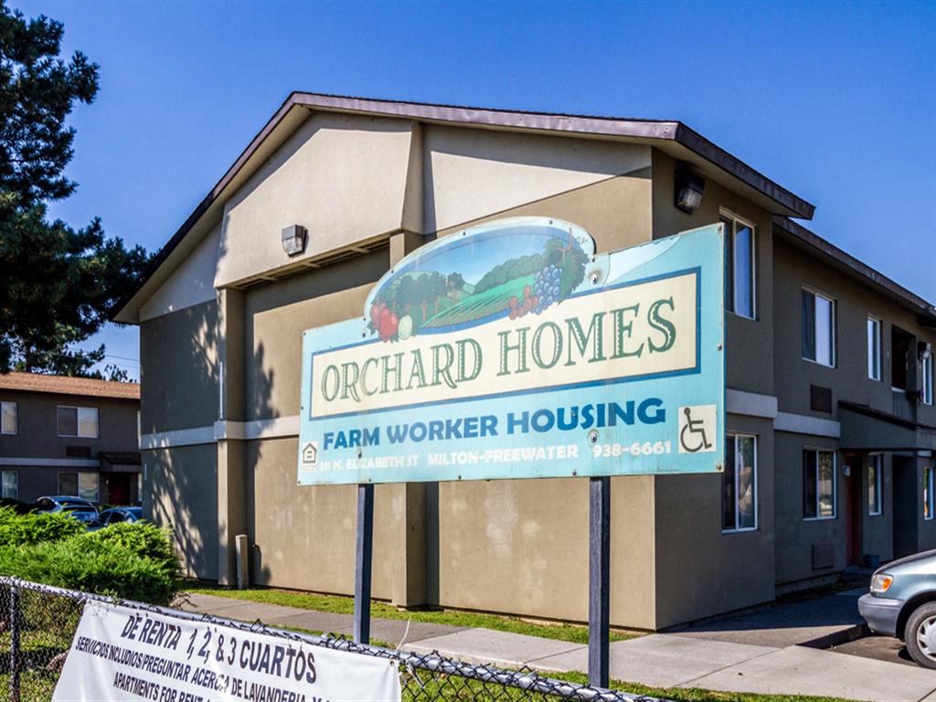 Orchard Homes Sign