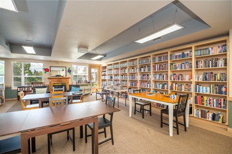 Hazelwood Common Area & Library