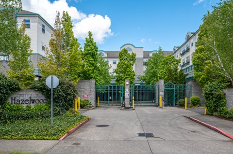 Hazelwood Main Driving Entrance
