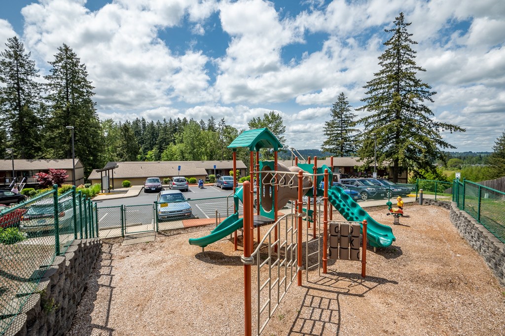 the playground at the retreat at blue sky