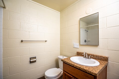 Orchard Homes Resident Bathroom